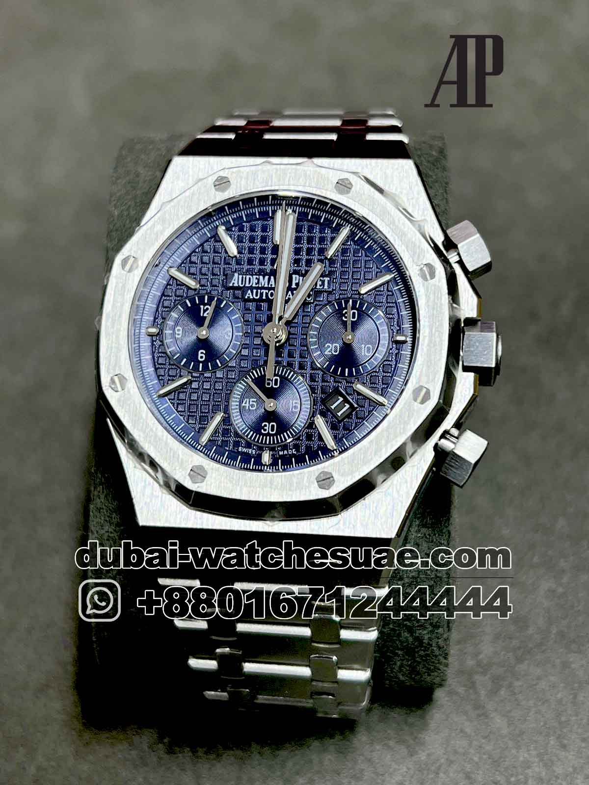 Audemars Piguet Royal Oak Chrono Blue Dial Stainless Steel